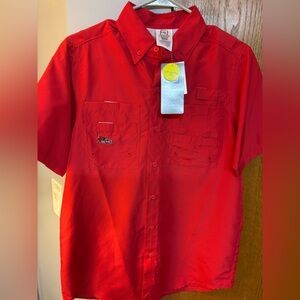 Proedge Short Sleeve Button Shirt SouthEast Missouri State RedHawks Men’s Small